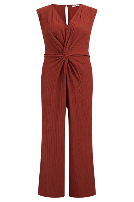 JUMPSUIT CINNAMON BROWN by WE Fashion