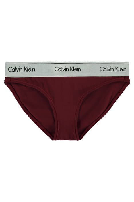 BIKINI VIRGINIA RED W SILVER METALLIC WB by Calvin Klein