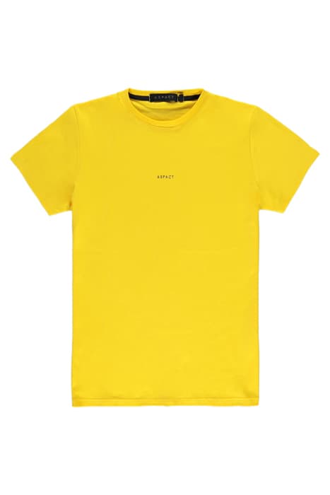 ASPACT BACK LOGO TEE YELLOW by ASPACT