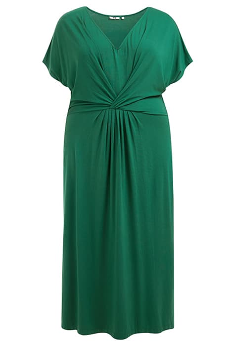 DRESS MID LENGTH GREEN by WE Fashion