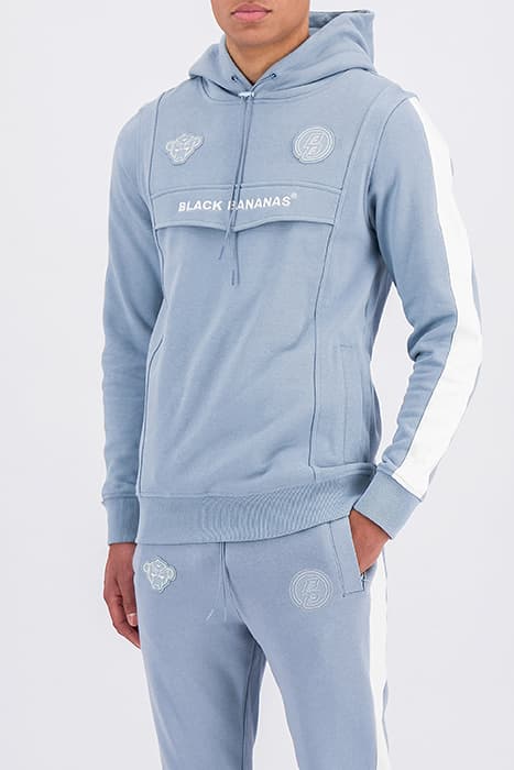 ATP ANORAK HOODY LIGHT BLUE by Black Bananas