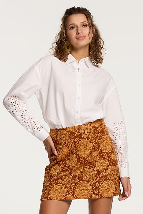 LADIES COPENHAGEN BLOUSE JET STREAM WHITE by Shiwi