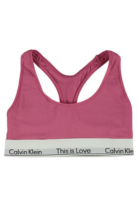 UNLINED BRALETTE PINK FLAMBE by Calvin Klein