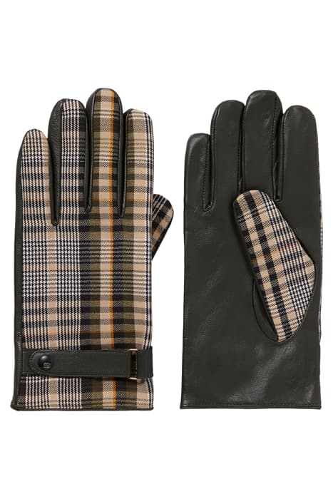 CLASSIC WOOL-PANELLED LEATHER GLOVES COMBO A by Scotch & Soda