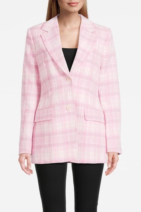 THL NP CHECK BLAZER LIGHT PASTEL PINK by Tommy Hilfiger