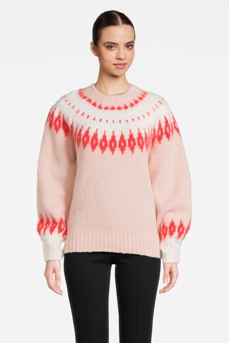 FALKA JUMPER PEACH/ORANGE MULTI by AllSaints