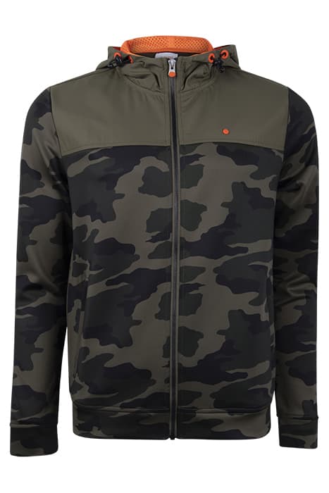 TIND FULL ZIP CAMO GREEN CAMO by SWIMS