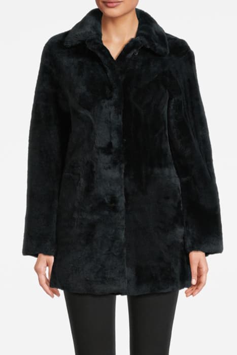 SERRA SHEARLING JACK FOREST GREEN by AllSaints