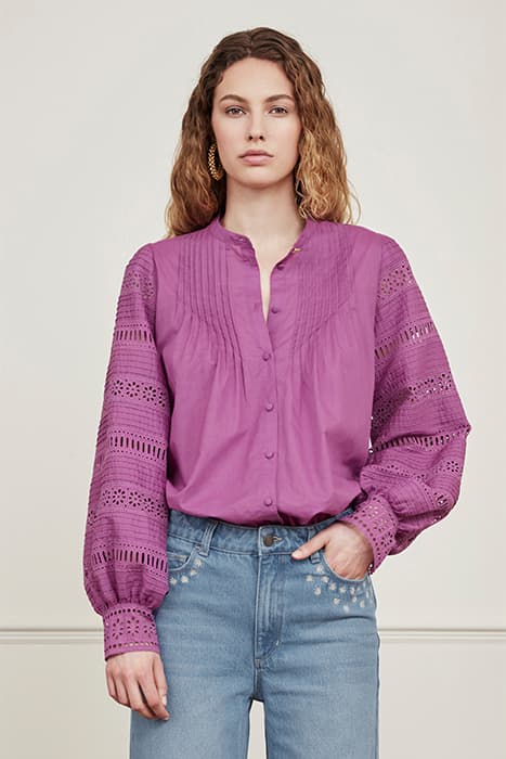 VRENI BLOUSE PURPLE PROMISE by Fabienne Chapot