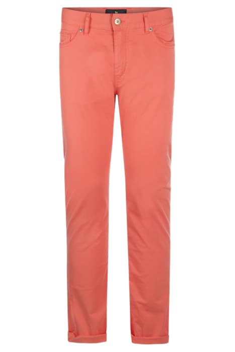 5-POCKET CORAL RED by Steppin' Out