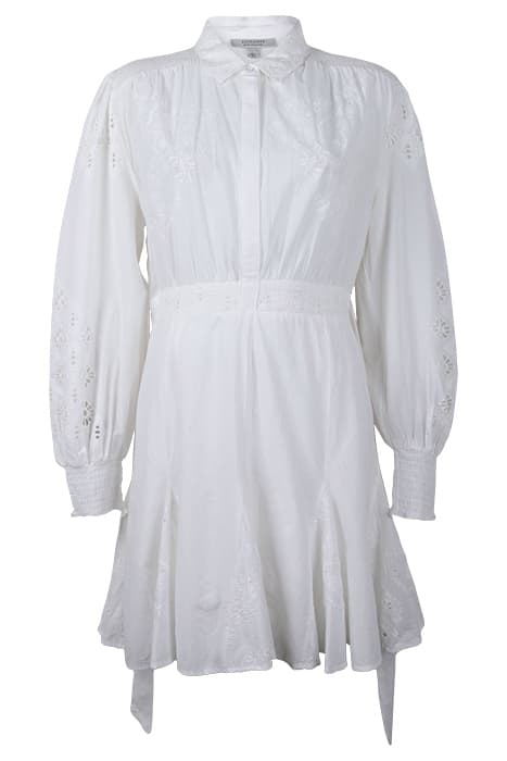 KEELEY BRODERIE DRES CHALK WHITE by AllSaints