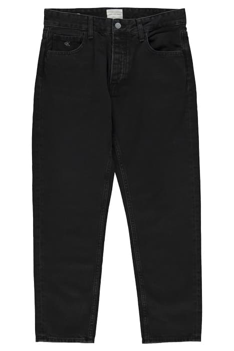 90S RECYCLED DAD JEA DENIM BLACK by Calvin Klein