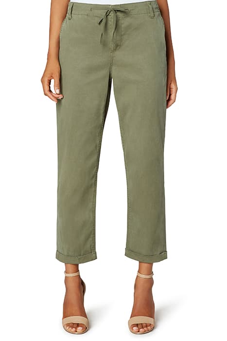 UTILITY PANTS OLIVE MOSS by Liverpool