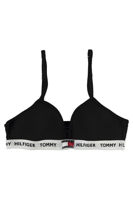 PADDED TRIANGLE BRA BLACK by Tommy Hilfiger