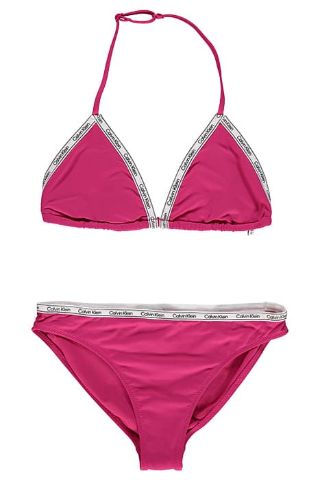 TRIANGLE BIKINI SET ROYAL PINK by Calvin Klein