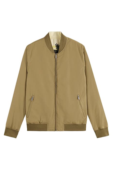 REVERSIBLE BOMBER JACKET KHAKI by Scotch & Soda