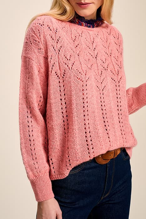 TRENT - MELBA JUMPER IN FANCY OPENWORK KNITWEAR by ONE STEP