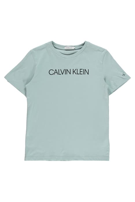 INSTITUTIONAL T-SHIR MUTED AQUA by Calvin Klein