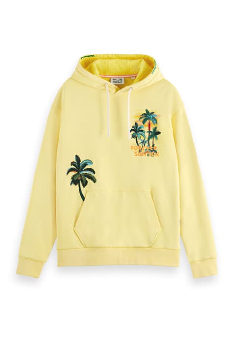 ENDLESS SUMMER ARTWORK HOODIE SUNSHINE by Scotch & Soda