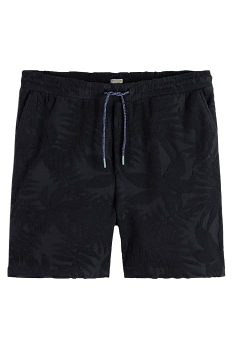 TERRY JACQUARD SHORTS NAVY by Scotch & Soda