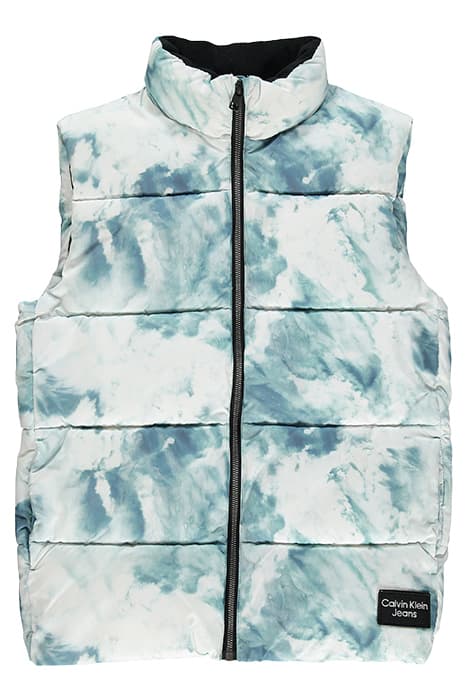 TIE DYE AOP PUFFER V TIE DYE AOP by Calvin Klein