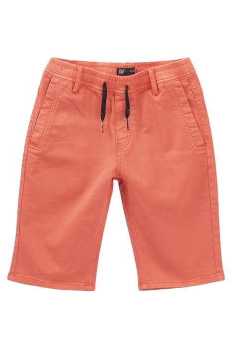 BOYS’ DARK ORANGE ELASTICATED WAIST BERMUDA SHORTS by IKKS