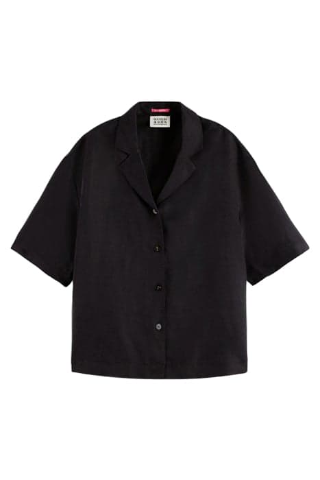 CAMP SHIRT BLACK by Scotch & Soda