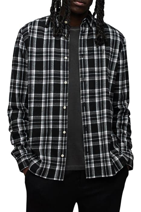 LEULUS LS SHIRT BLACK by AllSaints