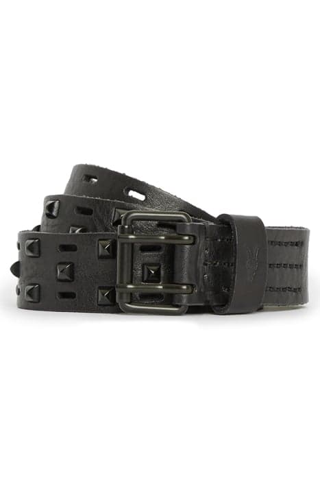 REIGN STUD BELT BLACK/MATTE BLACK by AllSaints