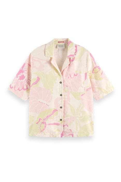 CAMP SHIRT WITH PRINT VONDELFIELD BLOSSOM by Scotch & Soda