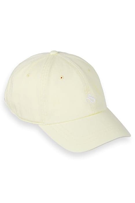 TWILL CAP WITH LOGO EMBROIDERY CITRUS by Scotch & Soda