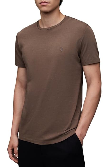 TONIC SS CREW SPLINTER BROWN by AllSaints