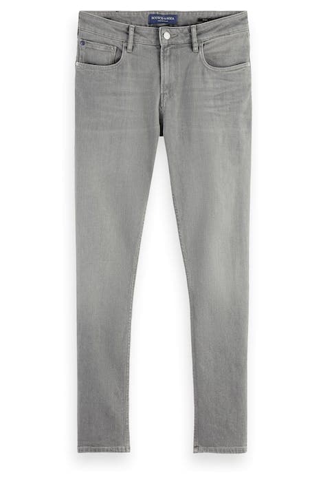 ESSENTIALS SKIM SKINNY JEANS – GREY STONE by Scotch & Soda