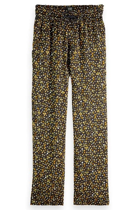 NINA - MID RISE TAPERED JOGGER SPACE FLORAL CINNAMON SPICE by Scotch & Soda