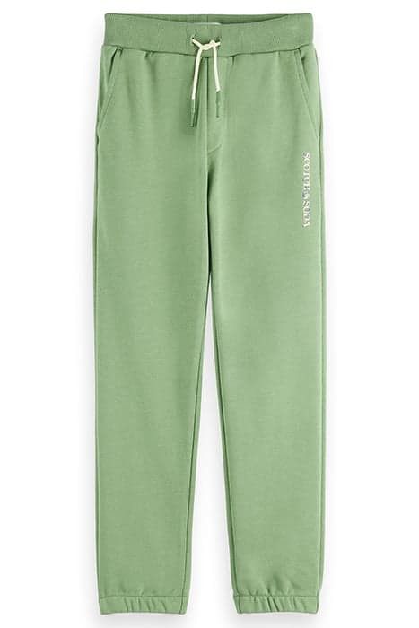 SWEATPANTS IN ORGANIC COTTON MILITARY by Scotch & Soda