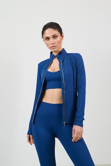 RIVER LIFT SLIM FIT JACKET ESTATE BLUE by Lune Active