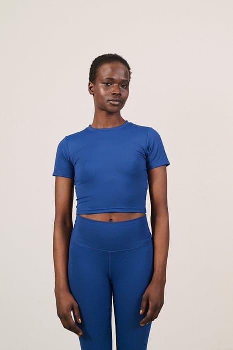 RIVER LIFT SHORT TEE ESTATE BLUE by Lune Active