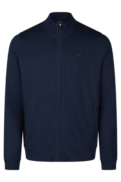 SWEAT ZIP JACKET MIDNIGHT BLUE by Hechter Paris