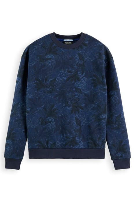 RELAXED PRINTED FELPA SWEATSHIRT COMBO A by Scotch & Soda