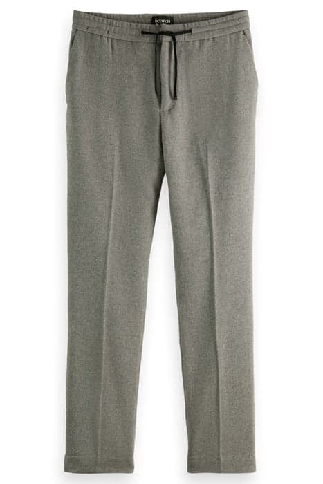 WARREN- WOOL-BLEND JOGGER GREY MELANGE by Scotch & Soda