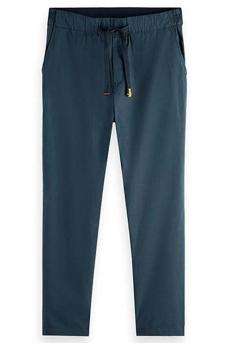 FAVE POPLIN REGULAR TAPERED-FIT JOGGER GRAPHITE by Scotch & Soda