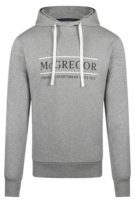 GRAPHIC HOODY MEDIUM GREY MELANGE by McGregor