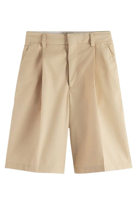 HIGH RISE BERMUDA SHORTS SOFT SAND by Scotch & Soda