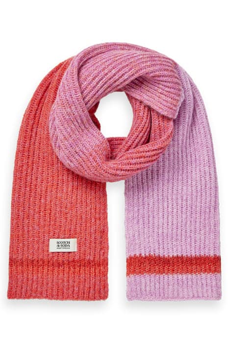 KNITTED GRADIENT SCARF WINTER SUNSET by Scotch & Soda