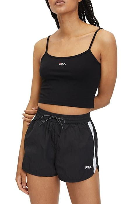 LONI CROPPED SPAGHETTI TOP BLACK by FILA