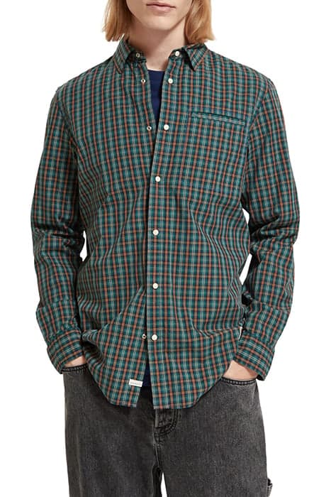 ARCHIVE MINIMAL CHECK BLUE/GREEN CHECK by Scotch & Soda