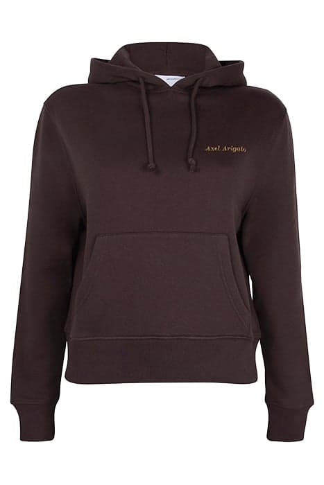 TRADEMARK HOODIE BROWN by Axel Arigato