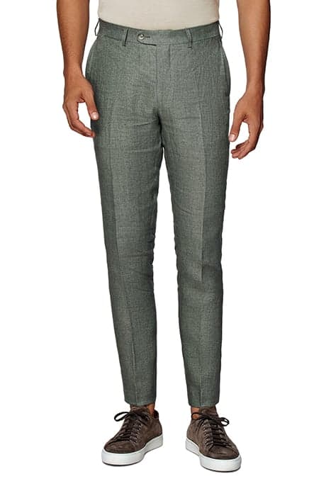 MID GREEN SOHO TROUSERS MID GREEN by Suitsupply