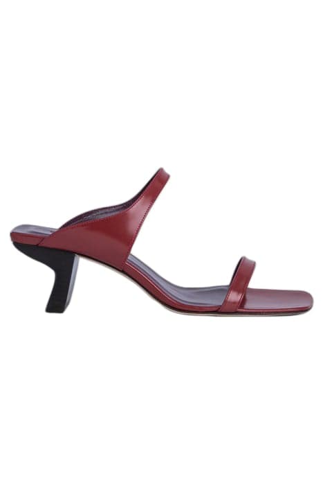 PAOLA RED SEMI PATENT LEATHER by BY FAR