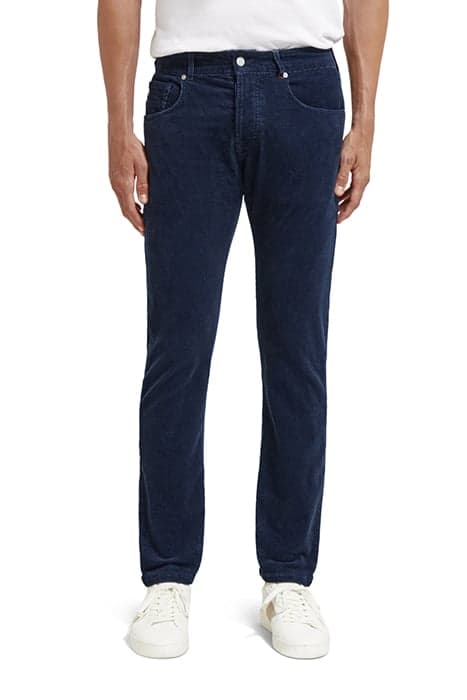 REGULAR SLIM RALSTON CORDUROY JEANS IN ORGANIC COTTON NIGHT by Scotch & Soda